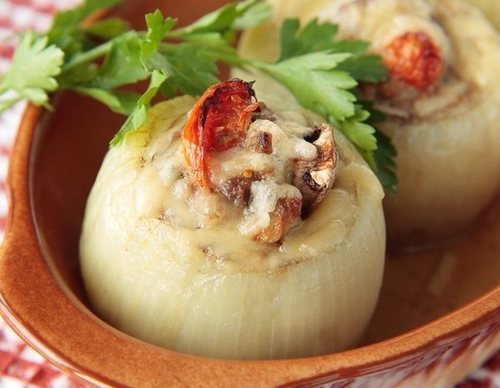Cebollas rellenas