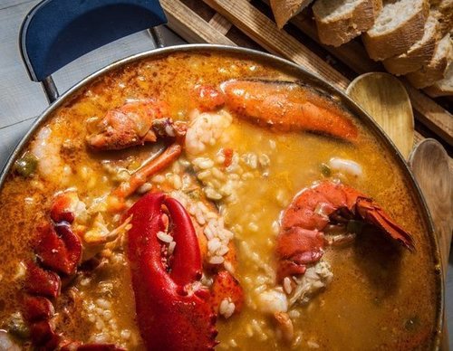 Arroz con bogavante