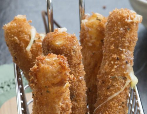 Fingers de mozzarella