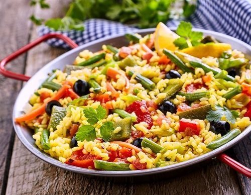 Arroz con verduras