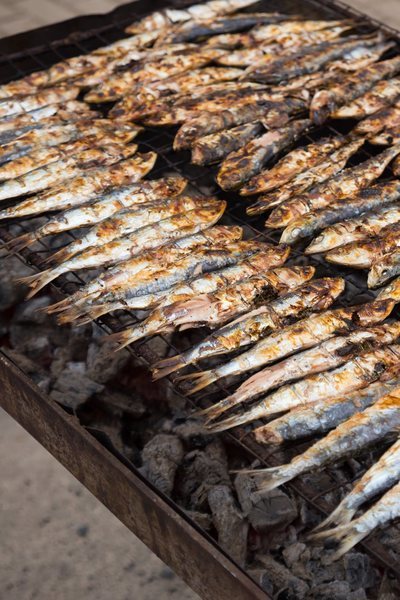 Sardinas a la brasa