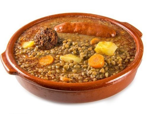 Lentejas a la riojana