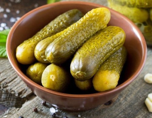 Pepinillos en vinagre