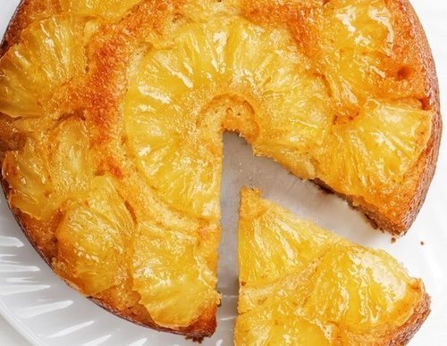 Tarta de piña