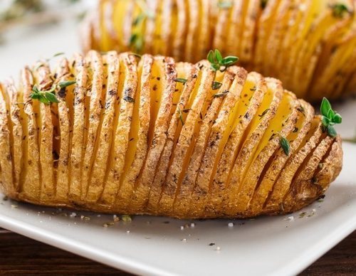 Patatas Hasselback
