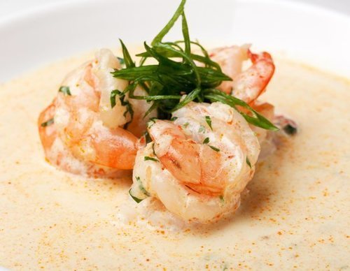 Langostinos Newburg