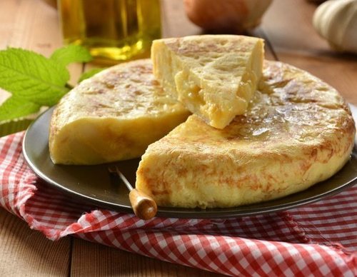 Tortilla de patatas light
