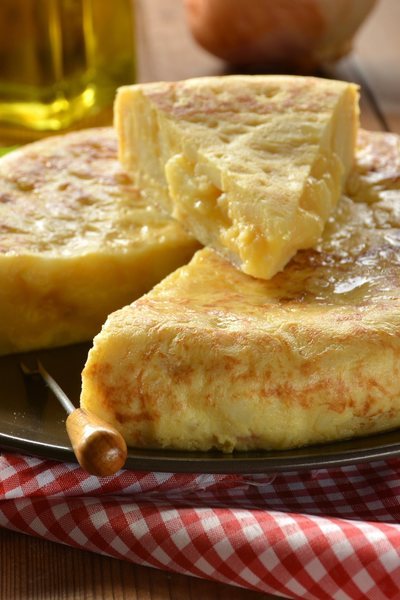 Tortilla de patatas light
