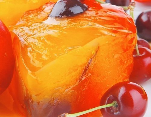Gelatina de frutas