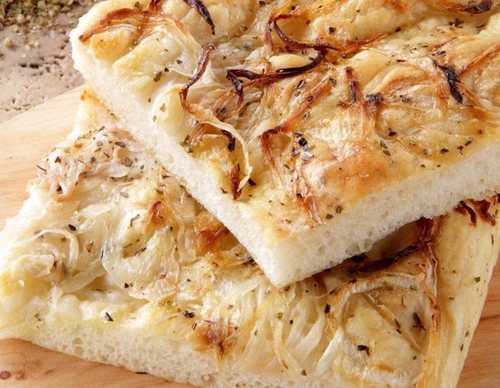 Focaccia de cebolla