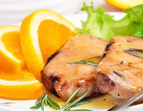 Lomo de cerdo a la naranja
