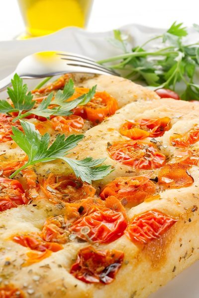 Focaccia de tomate