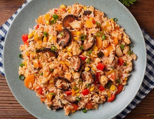 Arroz thai con verduras