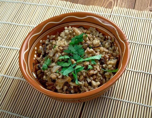 Lentejas con arroz
