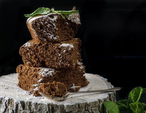 Brownie de avena