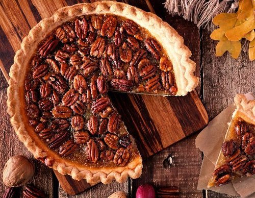 Tarta de nueces de pecán
