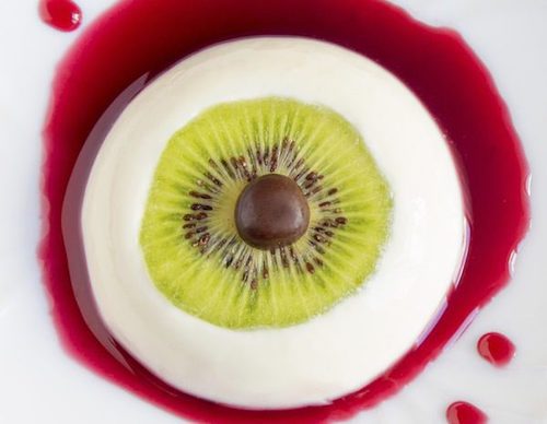Panna Cotta de Halloween