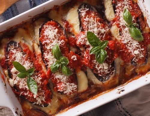Berenjenas a la parmesana