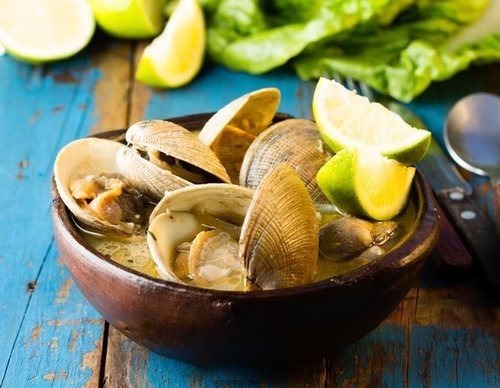 Sopa de almejas