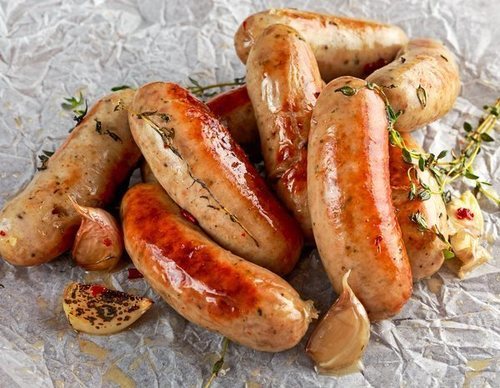Salchichas al vino