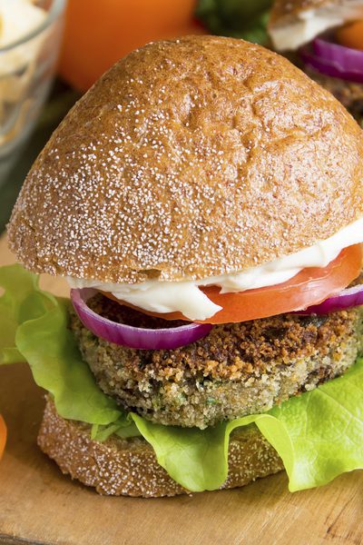 Hamburguesas veganas de lentejas