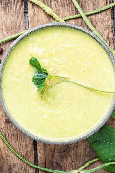 Crema de judías verdes