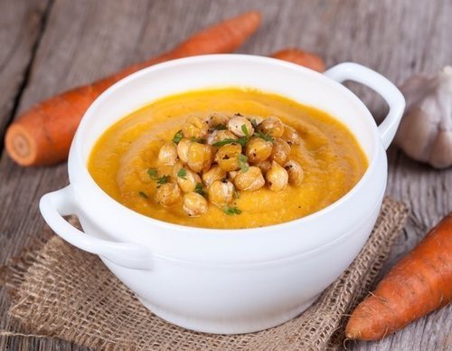 Crema de garbanzos