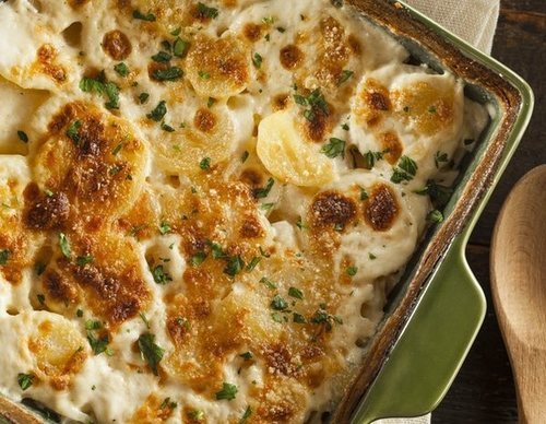 Patatas gratinadas