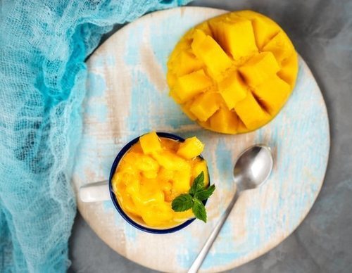 Sorbete de mango