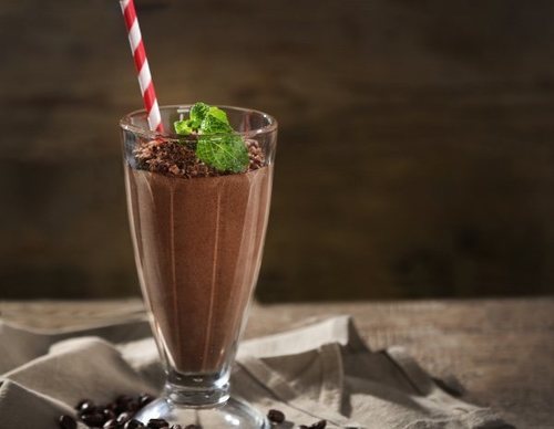 Sorbete de cacao amargo