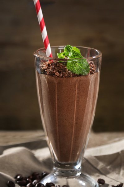 Sorbete de cacao amargo