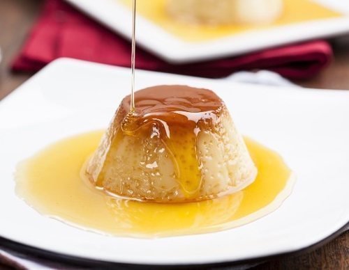 Flan de leche condensada