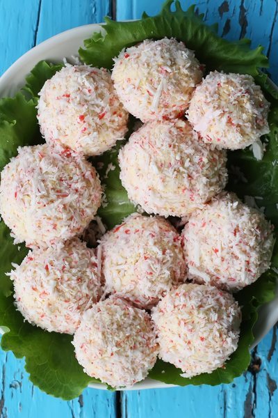 Bolitas de coco