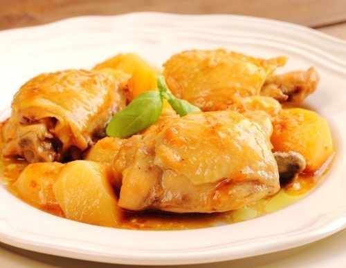 Muslos de pollo a la cerveza