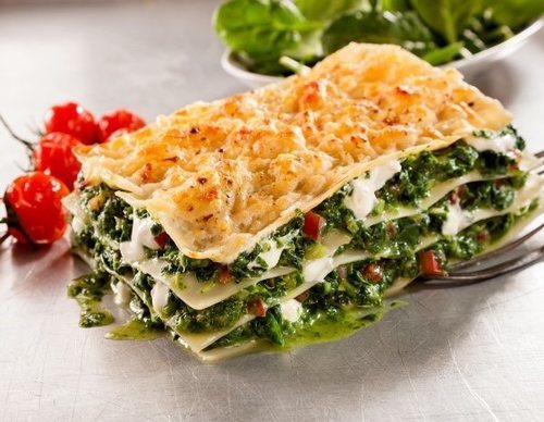 Lasaña de verduras