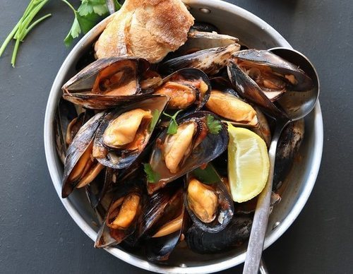 Mejillones guisados