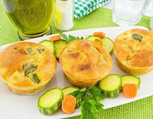 Suflé de verduras