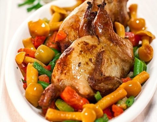 Perdiz en escabeche