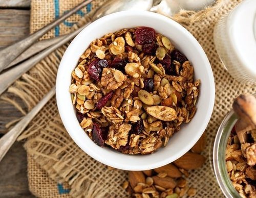 Avena con granola