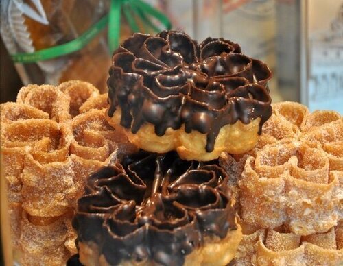 Flores fritas