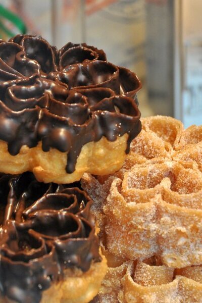 Flores fritas